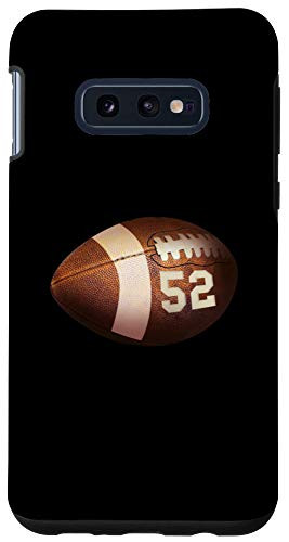 Galaxy S10e 52 Football Number Player Design Case