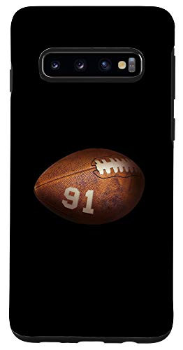 Galaxy S10 91 Football Number Player Design Case