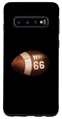 Galaxy S10 66 Football Number Player Design Case