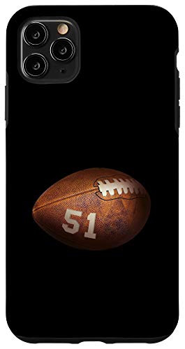 iPhone 11 Pro Max 51 Football Number Player Design  51 Case