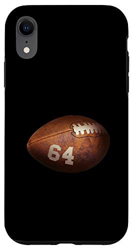 iPhone XR 64 Football Number Player Design  64 Case