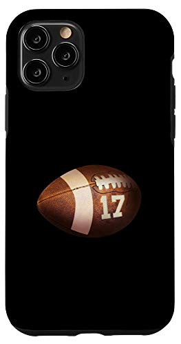 iPhone 11 Pro 17 Football Number Player Design Case