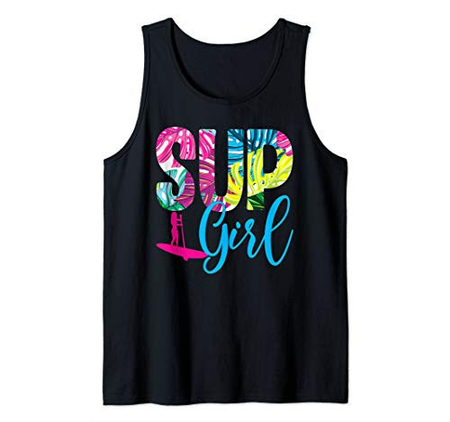 SUP Girl Paddle Board PaddleBoard PaddleBoarding Tank Top