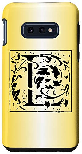 Galaxy S10e Letter L Initial Monogram Personalized Name Gifts Floral Case