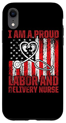 iPhone XR Labor and Delivery Nurse Study L and D Nursing RN Case