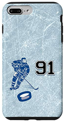 iPhone 7 Plus/8 Plus 91 Hockey Number Player Design  91 Case