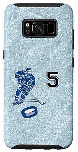 Galaxy S8 5 Hockey Number Player Design  5 Case