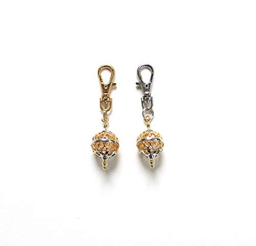 LIAHONA-Mormon-Zipper Charms-SET OF 2