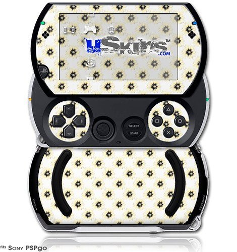 Kearas Daisies Diffuse Glow Yellow - Decal Style Skins (fits Sony PSPgo)