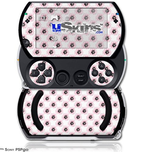 Kearas Daisies Diffuse Glow Pink - Decal Style Skins (fits Sony PSPgo)