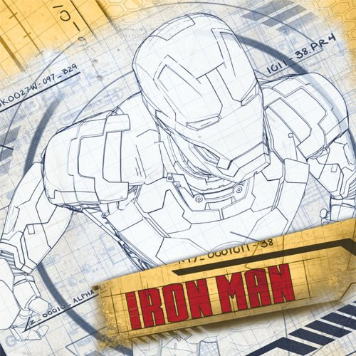 Iron Man 3 Large Napkins (16ct)