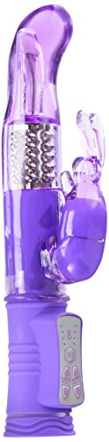 California Exotic Novelties Shane's World Jack Rabbit G Vibrator, Purple