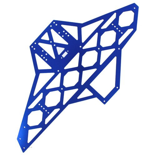 Redcat Racing Aluminum Side Gaurd Plate, Blue (1 Piece)