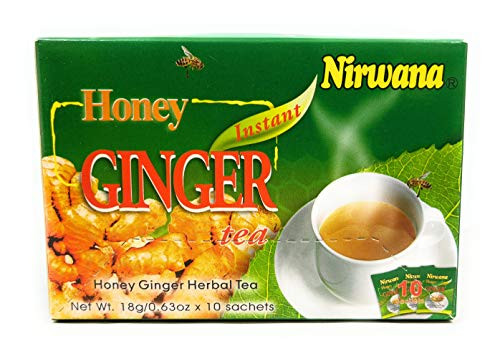 Nirwana Honey Ginger Tea 10 sachets Instant