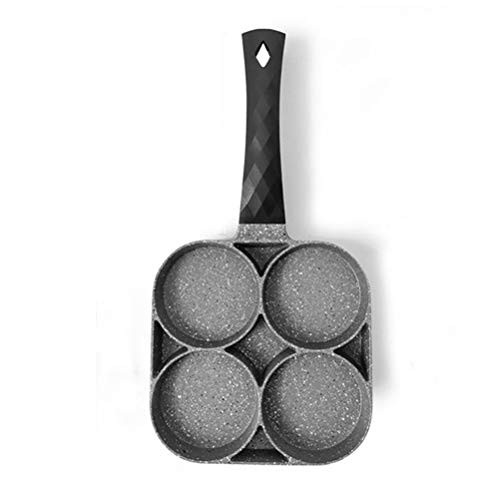 LotCow Egg Frying Pan, Pancake Omelette Pan, 4-Cups Non-Stick Cookware Aluminium Fried Egg Cooker Pan LotCow Egg Frying Pan, Pancake Omelette Pan, 4-Cups Non-Stick Cookware Aluminium Fried Egg Cooker Pan