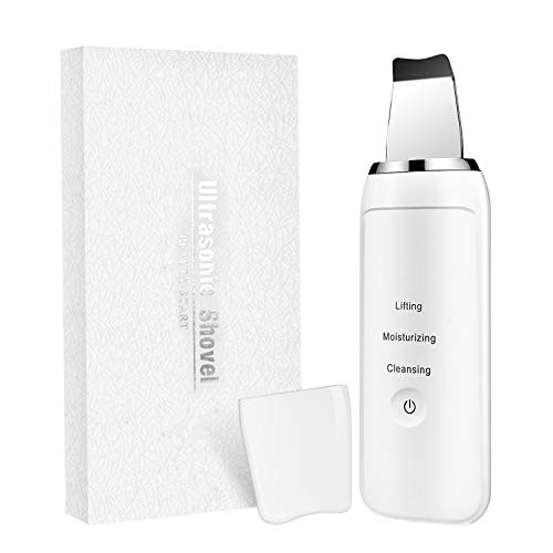 Skin Scrubber - Skin Spatula - Blackhead Remover Pore Cleaner with 3 Modes - Comedones Extractor for Facial Deep Cleansing