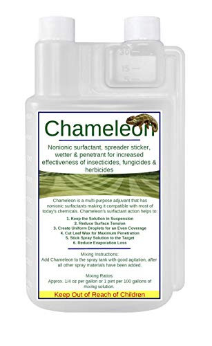 Pendelton Turf Supply Chameleon All-in-One Adjuvant - Nonionic Surfactant, Spreader Sticker, Wetter (Wetting Agent)  and  Penetrant (32oz)