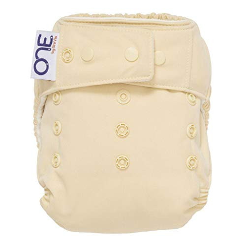 GroVia O.N.E. Reusable Baby Cloth Diaper (Vanilla)