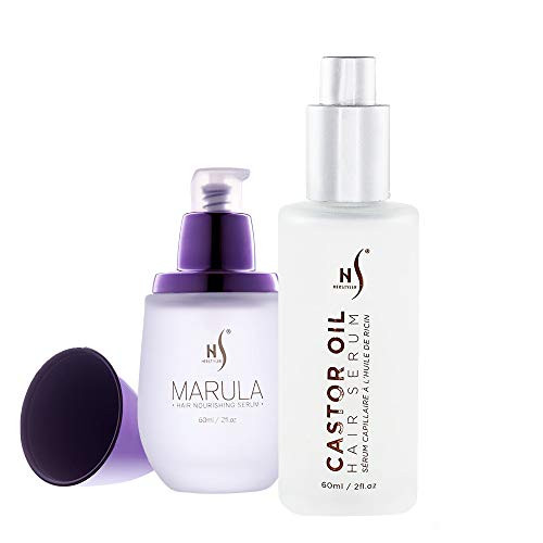 Herstyler Castor Oil Hair Serum and Marula Oil Hair Serum Set Herstyler Castor Oil Hair Serum and Marula Oil Hair Serum Set