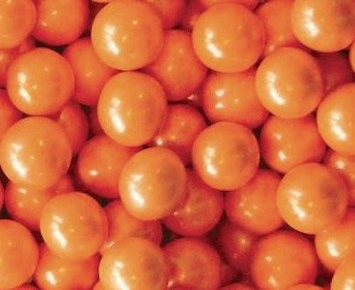 Orange Shimmer Sixlets Candy 5LB Bag (Bulk)