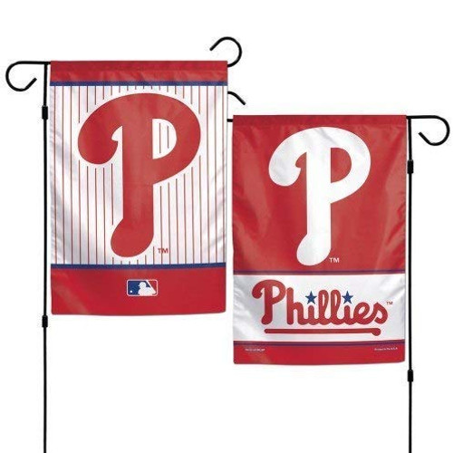 WinCraft Philadelphia Phillies Garden Flag 2 Sided 12.5" x 18" MLB WinCraft Philadelphia Phillies Garden Flag 2 Sided 12.5" x 18" MLB