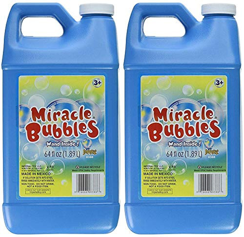 Darice Miracle Bubble Jar 64 oz, Colors may vary, Pack of 2