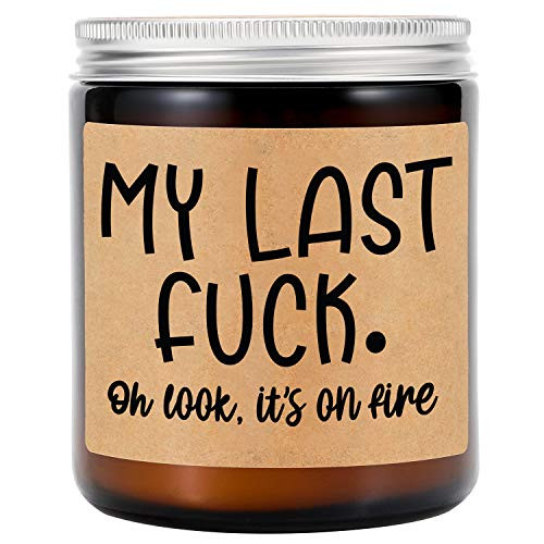 GSPY Lavender Scented Candles - Funny Gifts for Women, Men - My Last F Candle - Galentines Day, Friends Gifts - Cute Housewarming, Valentines Day, Birthday Gifts for Friends, Mom, Girlfriend, Her, Him GSPY Lavender Scented Candles - Funny Gifts for Women, Men - My Last F Candle - Galentines Day, Friends Gifts - Cute Housewarming, Valentines Day, Birthday Gifts for Friends, Mom, Girlfriend, Her, Him