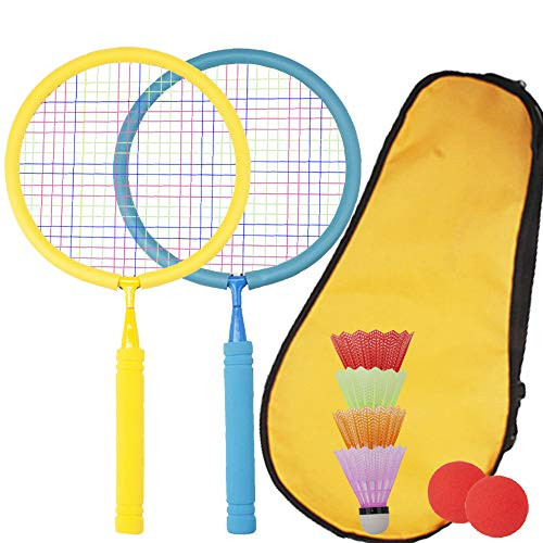Senston Kids Badminton Rackets for Children Durable Badminton Racquet Set