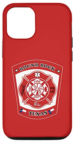iPhone 12/12 Pro Round Rock Fire Department Texas Patch Image Case