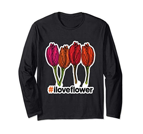 Flower Tulips for Mom Garden - A Perfect Mother's Day Gift Long Sleeve T-Shirt Flower Tulips for Mom Garden - A Perfect Mother's Day Gift Long Sleeve T-Shirt