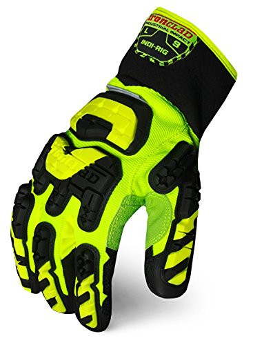 Ironclad Impact Gloves, L, Slip On Closure, PR, Large