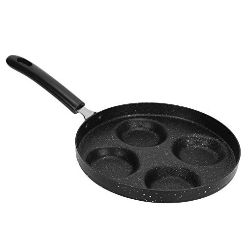 Egg Frying Pan, with Phenolic Plastic Handle Breakfast Cooker Nonstick Pancake Pans, Multifunctional Omelette Pan for Breakfast,Poached Egg Gas Stove