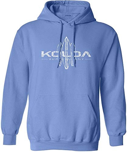 Koloa Surf -Vintage Surfboard Hoodies-Hooded Sweatshirt-CarolinaBlue-M