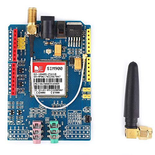Development Board Module Kit Fit for SIM900 850/900/1800/1900 MHz GPRS/GSM Antenna, 5~26V