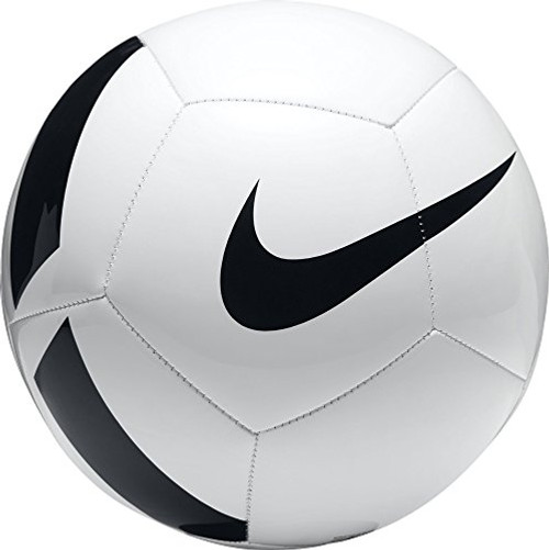 Nike NK Pitch Team Ball, Unisex, White (White/Black), 3