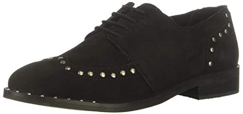 Musse  and  Cloud Women's Elsy Oxford Flat, Black, 42 Medium EU (11-11.5 US)
