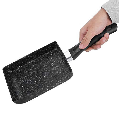 Pancake Pan, Aluminium Small Omelette Pan, Fast Heat Conduction Restaurant for Home Kitchen(small)