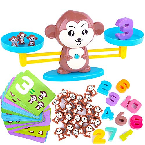 Monkey Balance Counting Cool Math Games Fun and Educational Monkey Scale Math Toy Cute Numbers Counting Game for Girls and Boys Monkey Balance Counting Cool Math Games Fun and Educational Monkey Scale Math Toy Cute Numbers Counting Game for Girls and Boys