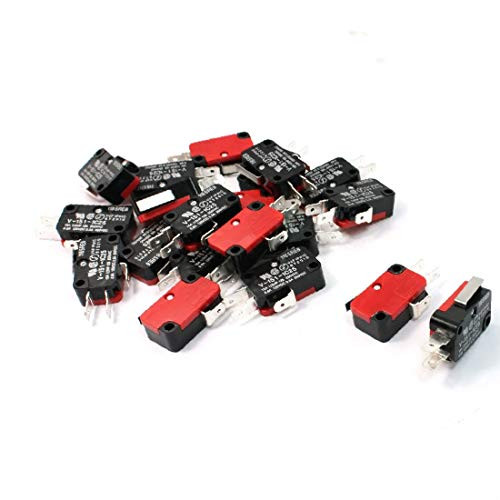 X-DREE V-151-1C25 Metal Short Hinge Lever Actuator SPDT NOPlusNC Micro Switch 20 Pcs (6622aba5-a222-11e9-8d7c-4cedfbbbda4e)
