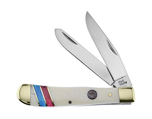 Frost Cutlery SW-108LB Trapper Liberty Bell EDC Pocket Folder Folding Knife