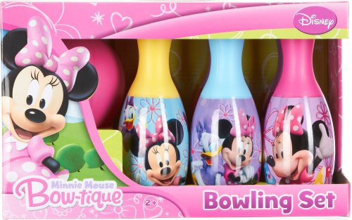 Disney Little Girls' Minnie Mouse Bow-tique Bowling Set (FBA_27373MIN)