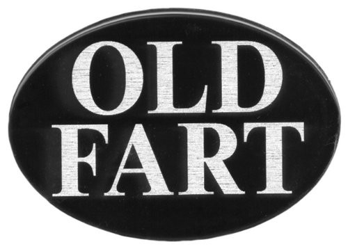 Knockout 532 Old Fart Plastic Hitch Cover