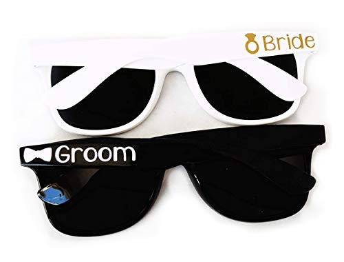 Bride and Groom Sunglasses Set by BellaCuttery, Honeymoon Gifts for the Couple, Destination Wedding Gifts