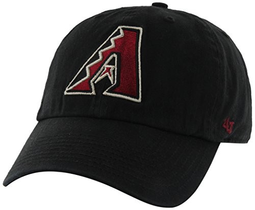 MLB Arizona Diamondbacks '47 Brand Clean Up Home Style Adjustable Cap, One Size, Black