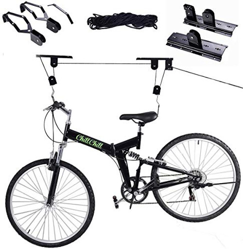 S AFSTAR Bike Lift Ceiling Rack Bicycle Mount Hoist Storage Garage Hanger Pulley S AFSTAR Bike Lift Ceiling Rack Bicycle Mount Hoist Storage Garage Hanger Pulley