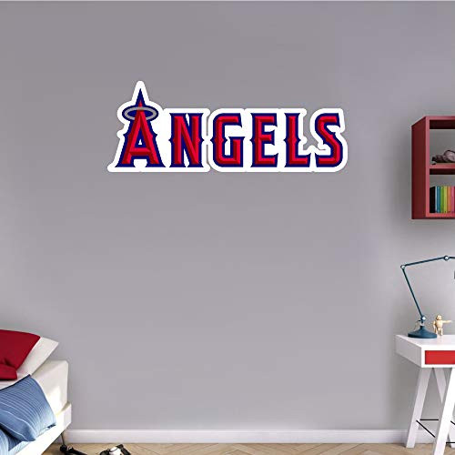 skyhighprint - Anaheim Angels MLB Baseball Logo Sport Wall Decor Print Sticker 25'' X 10''