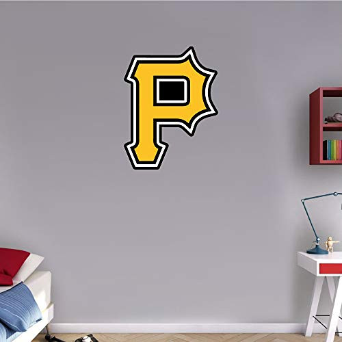 skyhighprint - Pittsburgh Pirates MLB Baseball Logo Sport Wall Decor Print Sticker 19'' X 25''