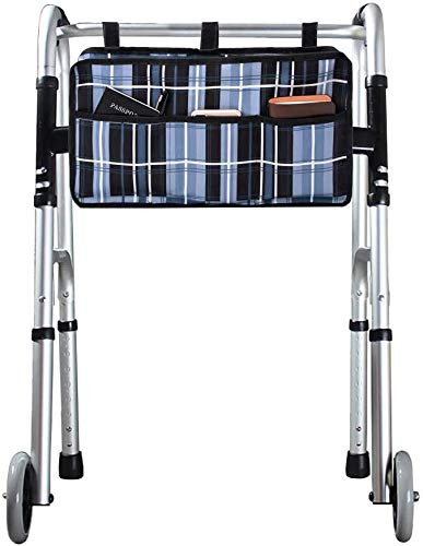 Walker Basket Wheelchair Bag, Universal Basket for Walker Fits Any Walkers Rollator Wheelchair for Elderly Handicap