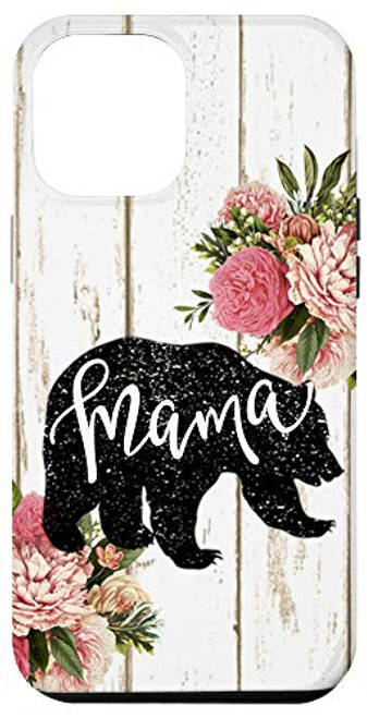 iPhone 12 Pro Max Rustic Farmhouse Cute Mom Woodgrain Shiplap Board Mama Bear Case iPhone 12 Pro Max Rustic Farmhouse Cute Mom Woodgrain Shiplap Board Mama Bear Case