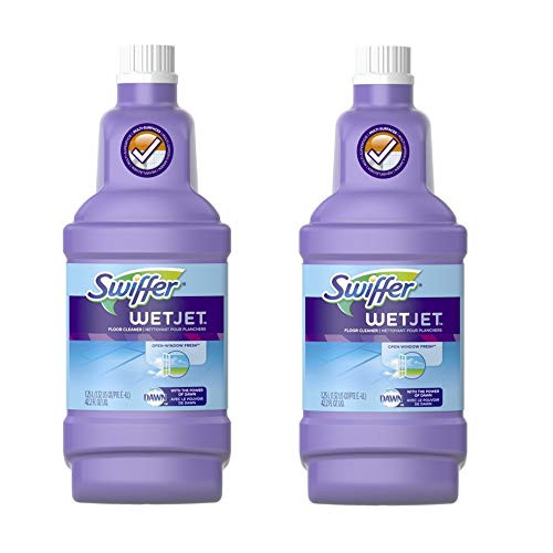 Swiffer Wetjet Multi Purpose Solution - Refill, 1.25L(42.2 oz.), 2 Pack